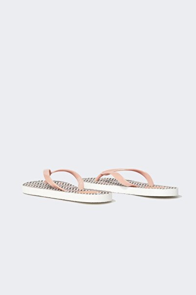 DeFacto Istanbul Breathable X Flat Bottom - Single Banded Flip Flops Y2121az22sm