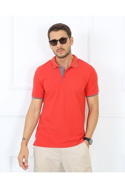 LACİVERTMEN TRIOU BĂRBAȚI 2118 PREMIUM CU DUNGA POLO GÂT