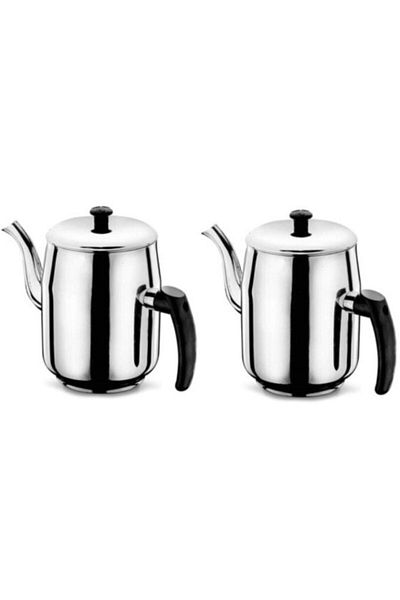 Venüs Stainless Steel Tea Boiler - Teapot No. 3, 2 Pieces