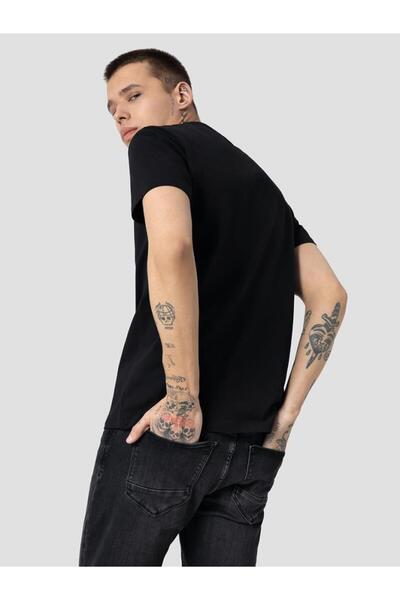 Loft Ανδρικό κοντομάνικο μπλουζάκι με κανονική εφαρμογή - Lf 2031818