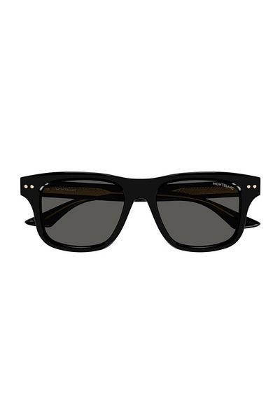 Mont Blanc Men's Polarized Sunglasses - Mb0319s 005 55
