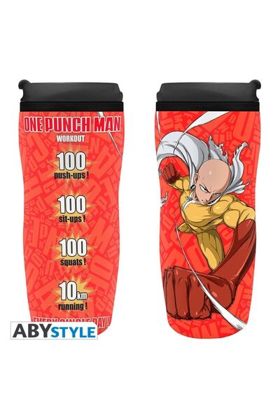 ABYstyle ONE PUNCH MAN Travel Mug Saitama-ABYTUM035