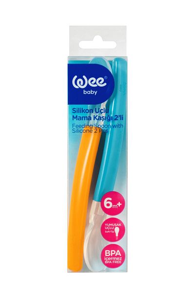 Wee Baby Food Spoon + Storage Box Blue (Male)