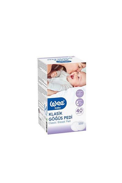 Wee Baby Set of 40 Classic Breast Pads