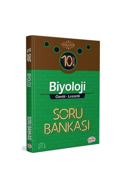Editör Yayınevi 10. Sınıf Biyoloji Özetli Lezzetli Soru Bankası