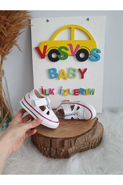VOSVOSBABYSTORE Sandale albe