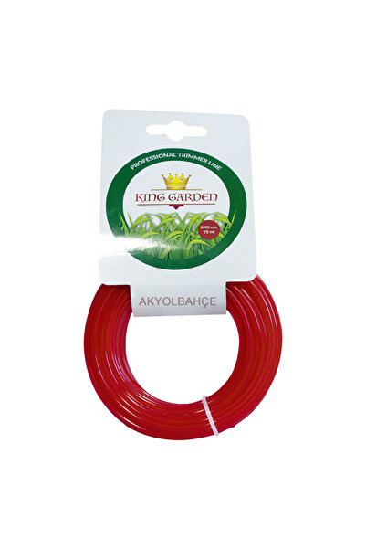 King Garden Tırpan Misinası Ot Çim Kesme Ipi 2.40 Mm - 15 M