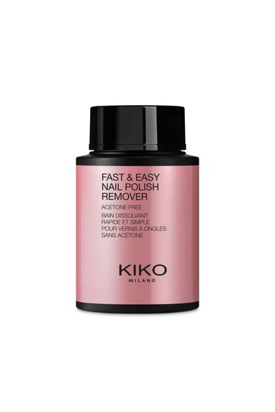Kiko TEMİZLEME APLİKATÖRLERİ - Nail Polish Remover Fast & Easy Acetone Free -