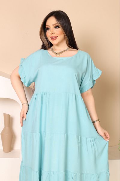 mervemoda Αμάνικο καλοκαιρινό γυναικείο φόρεμα