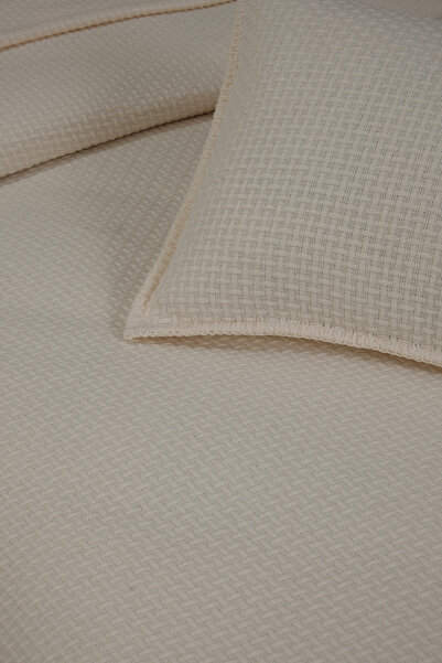 MEYN COLLECTİON Tek Kişilik Çok Amaçlı Deluxe Pike Yatak Örtüsü Ve Yastık Kılıfı *YASTIK HEDİYELİ*