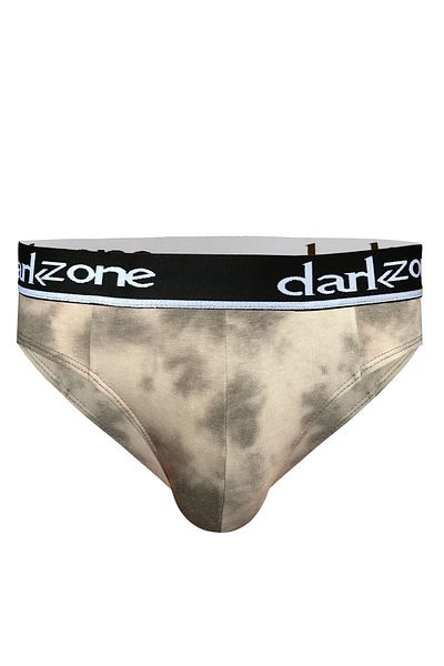 darkzone Ανδρικό slip με βαμβακερό σχέδιο σε κρεμ χρώμα