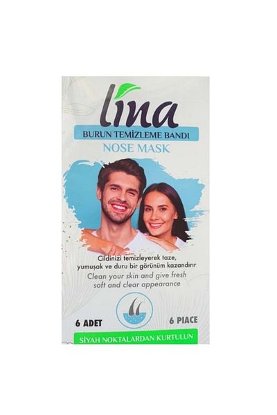 Lina Lina Nasal Cleansing Strip - Pack of 6 for Blackheads