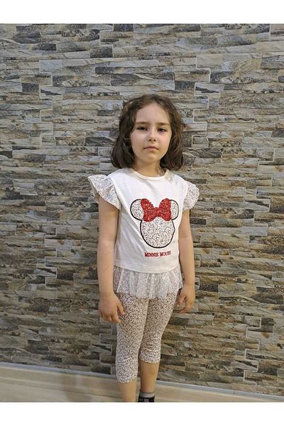 Des Gamins طقم تونيك و طماق من التول للفتيات