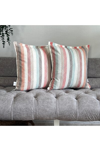 desen izmir Спеціальна подушка з вишивкою для нового сезону - 2 шт. з пастель...