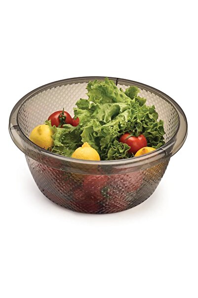 Pink Cat Kitchen Basin & Dish Basin & Multi-Purpose Basin 3 Liter Small Basin Smoked