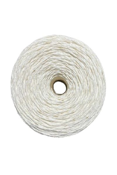 DlrS Ecru Paper String Hat and String Bag - Supla String Decor