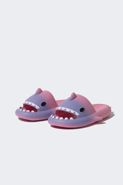 DeFacto Dívčí pantofle Eva s vysokou podrážkou - Shark B8641A824SM