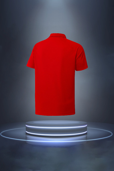POSEIDON STORM Мъжка стилна и удобна тениска Red Vision Pro Fabric, размер S-3XL