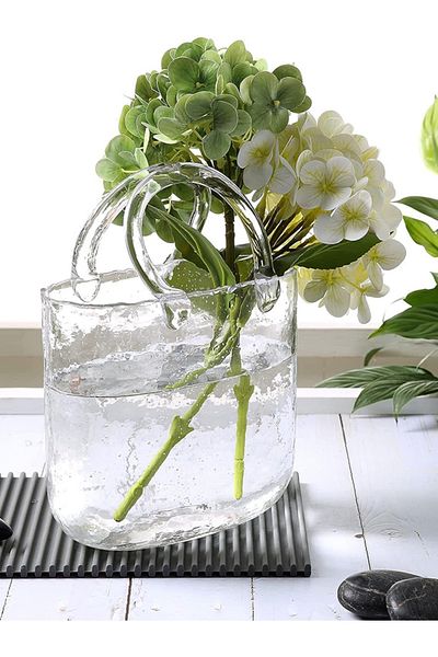 peony studio Decorative Bag Shaped Glass Vase Gb001-Tr
