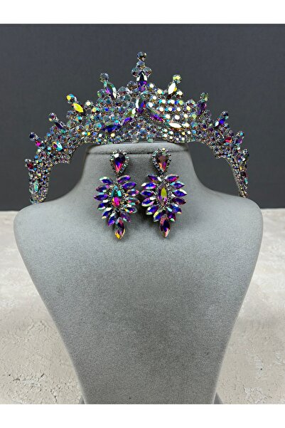 Limelia Nunta cu pietre prețioase din Tokyo - Set de cercei cu picătură Janjanlı