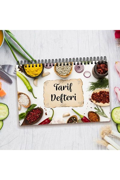 AKILLICA Food Recipe - Notebook Design