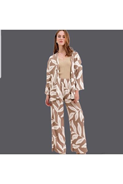 DEEFWEAR Kimono Set - Leaf Pattern