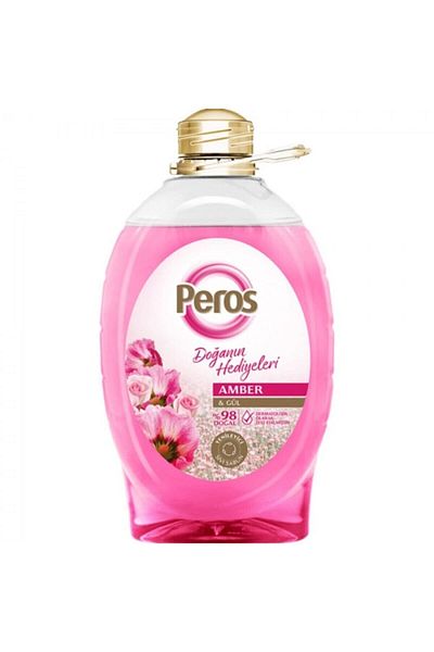 Peros Amber Rose Liquid Hand Soap 3 Kg/ 2.97 Liters X 2 Pieces