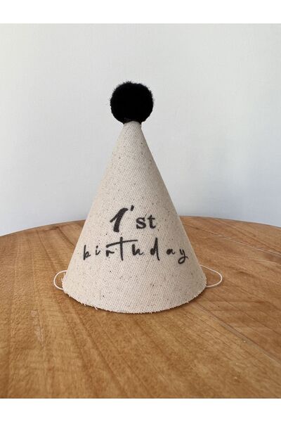 Kukuletaparty 1’st Birthday Doğum Günü Şapkası - Kukuleta