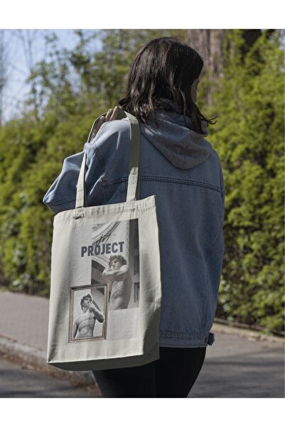 redame Sculpture Cloth David Statue Tote Bag