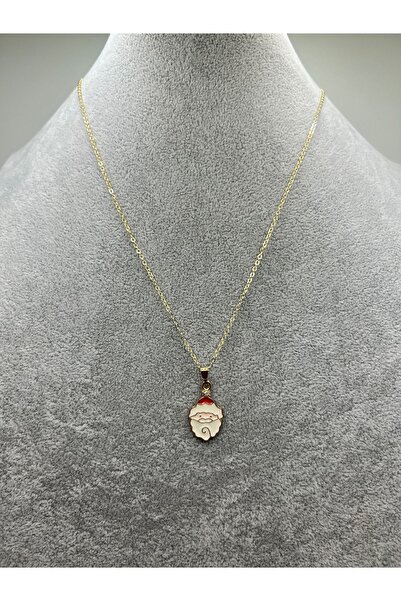 Han Ticarethane قلادة سانتا كلوز للعام الجديد باللون الذهبي