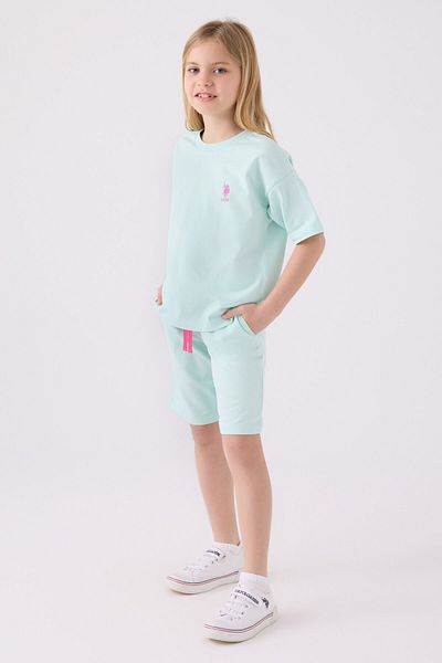 U.S. Polo Assn. U.S. Polo Assn Girl - Nil Bermuda Suit