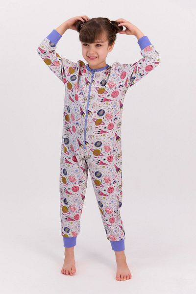 Rolypoly Space Karmelange Girl's Jumpsuit