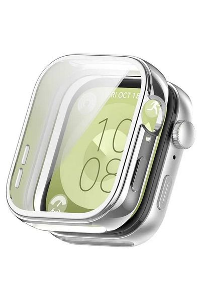 İncisoft ساعة هواوي فيت 3 - 360° غطاء حماية كامل، حافظة متوافقة وواقي شاشة