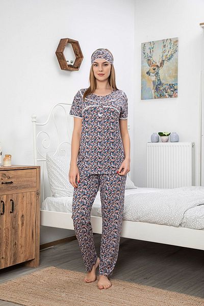 DONLİZZA 5340 Cotton Pajama Set