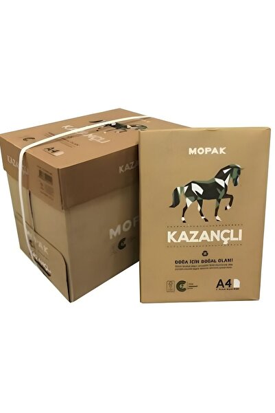 Mopak Kazançlı A4 Fotokopi Kağıdı 2500 Adet 5 Paket 80 gram
