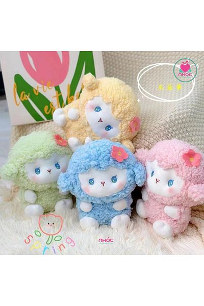 NB market 25cm Furry Pink Plush Toy - 1 Piece