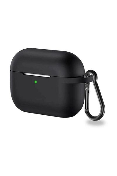 Fibaks Airpods Pro - Silicone with Clasp, Bluetooth Headset, Protective Case, Compatible