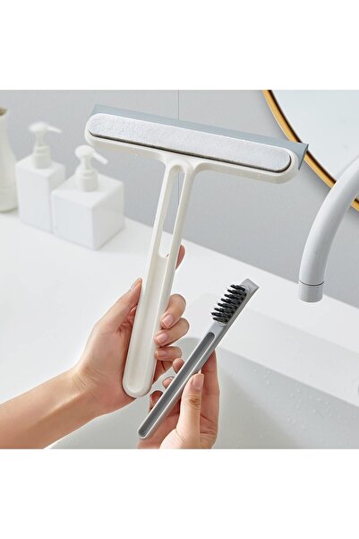 Ekostem Çok Fonksiyonlu Süngerli ve Fırçalı Pratik Cam Sileceği