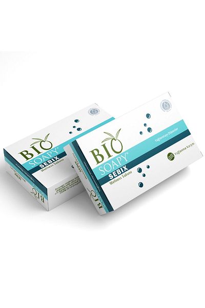 Biosoapy 100 جرام × 2 قطعة صابون سيبيكس للعناية بالجسم والشعر