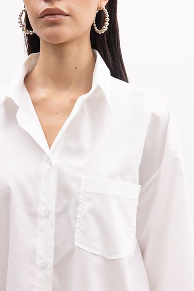 Vuntal BUTİK Cămașă oversize din poplin