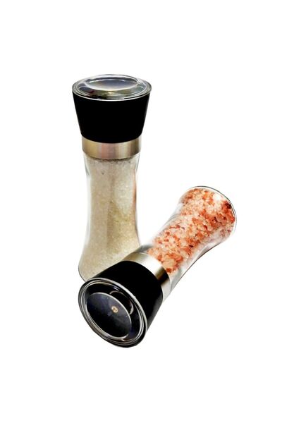 Şifay 2 Adet Himalaya Tuz & Baharat Değirmeni Porselen Öğütücülü 215 gr