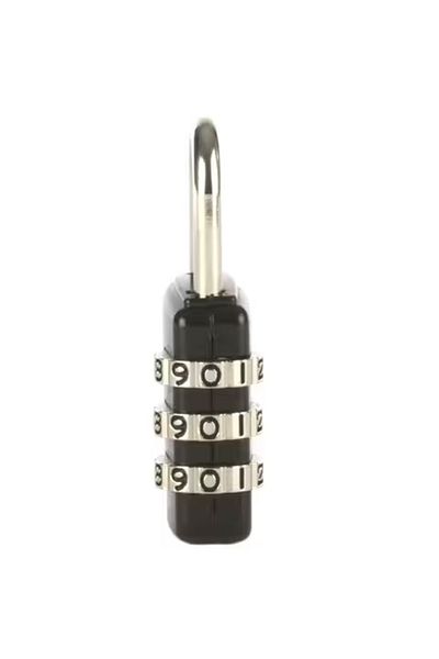 MY SUPPORT Black Combination Lock