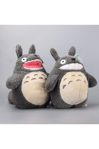 NB market Totoro Plush Toy Hayao Miyazaki Anime Movie Plush Toy with Teeth Showing 30cm