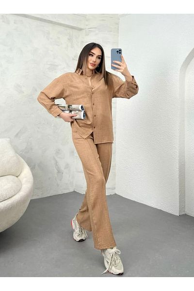Ekim Store Linen Shirt and Trousers Set