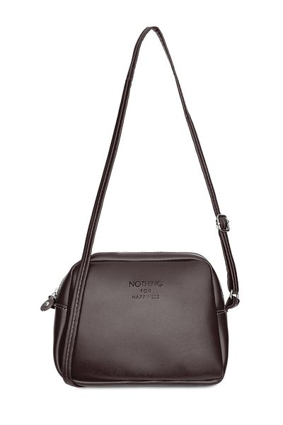 NOTHING Women's Mini Urban Cross Strap Zippered Adjustable Strap Model Handbag and Shoulder Bag