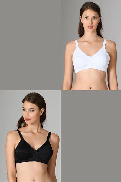 NBB Micro Enhancing Bra 350 - 2 Pack Χωρίς Στήριγμα και Χωρίς Underwire