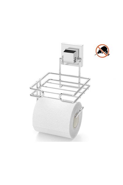 EYM Tekno Tel Ef-275 - Adhesive, Spare Toilet Wc Paper Holder Chrome