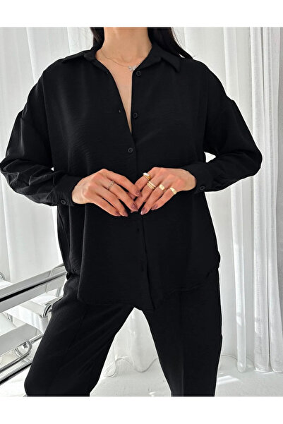 Ekim Store Σετ λινό πουκάμισο και παντελόνι