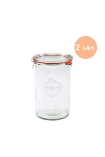 Weck 1000 ml Storage Jar (2 Pcs)