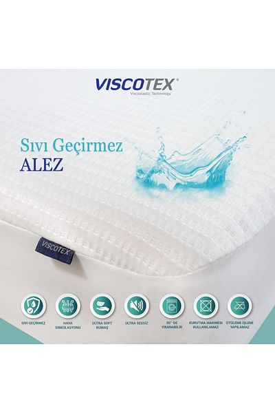 VİSCOTEX Liquid Proof Single Fitted Mattresses